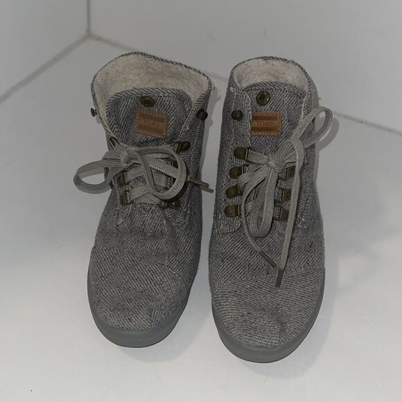Toms. Botas -Highlands' Fleece Chukka Boot size w6 - Picture 3 of 10